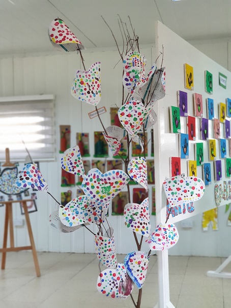 PYP Early Years Big Heart Art Exhibition 2019