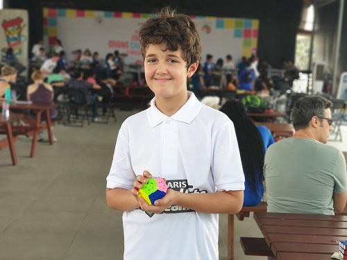 Malek Hamoui Breaks Records at the Ghana Cube Championship 2020