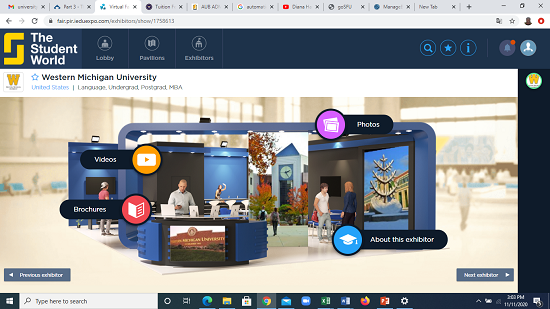 ARIS Virtual University Fair 2020