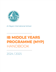 Cover for PYP Students Handbook